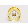 4 1/2" Ship's Bell Barometer (Brass)